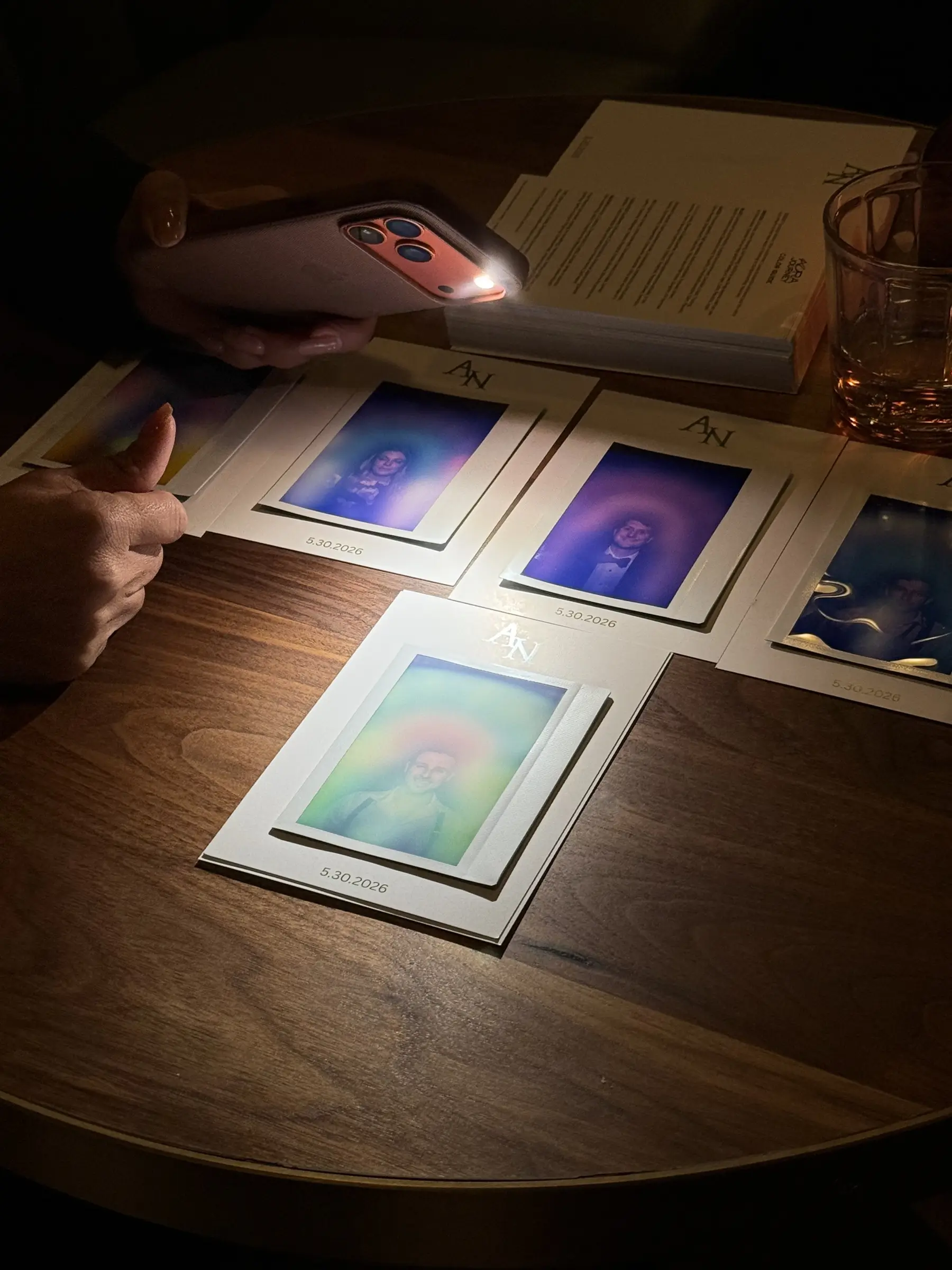 How does a mobile aura photo booth work at Boston events?