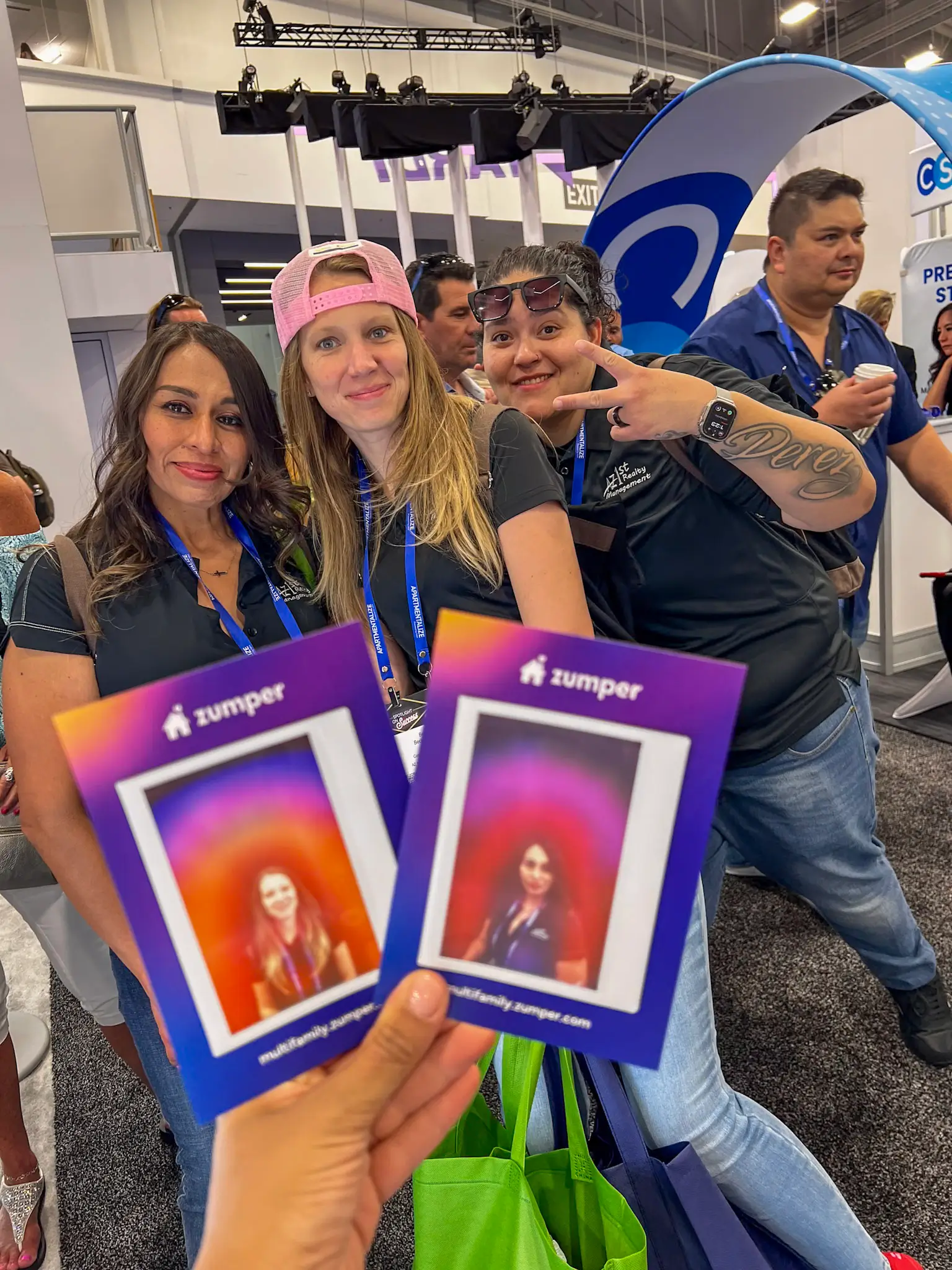 Aura photography brand activation in Las Vegas