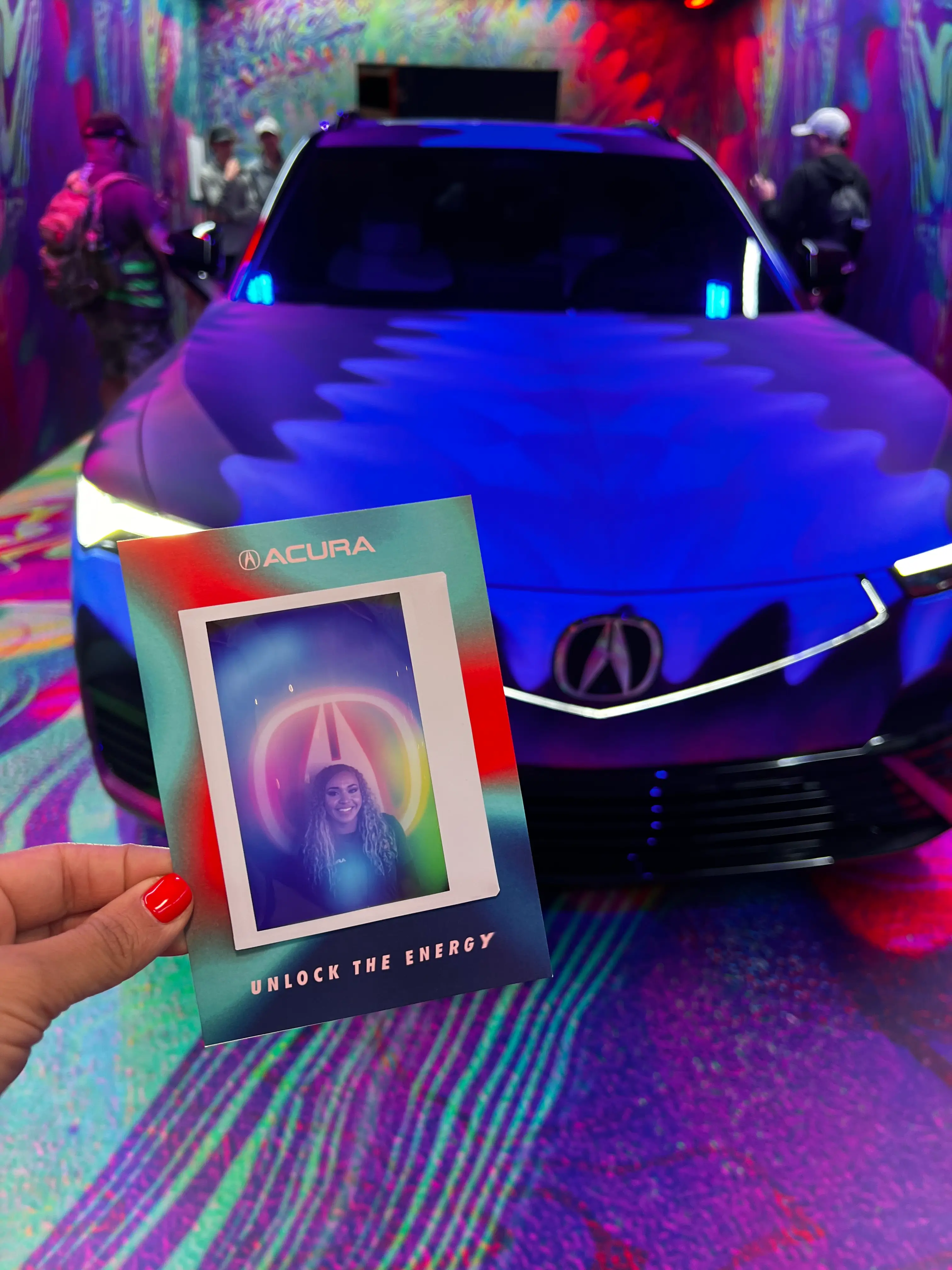How our branded aura photo booth works at Los Angeles events