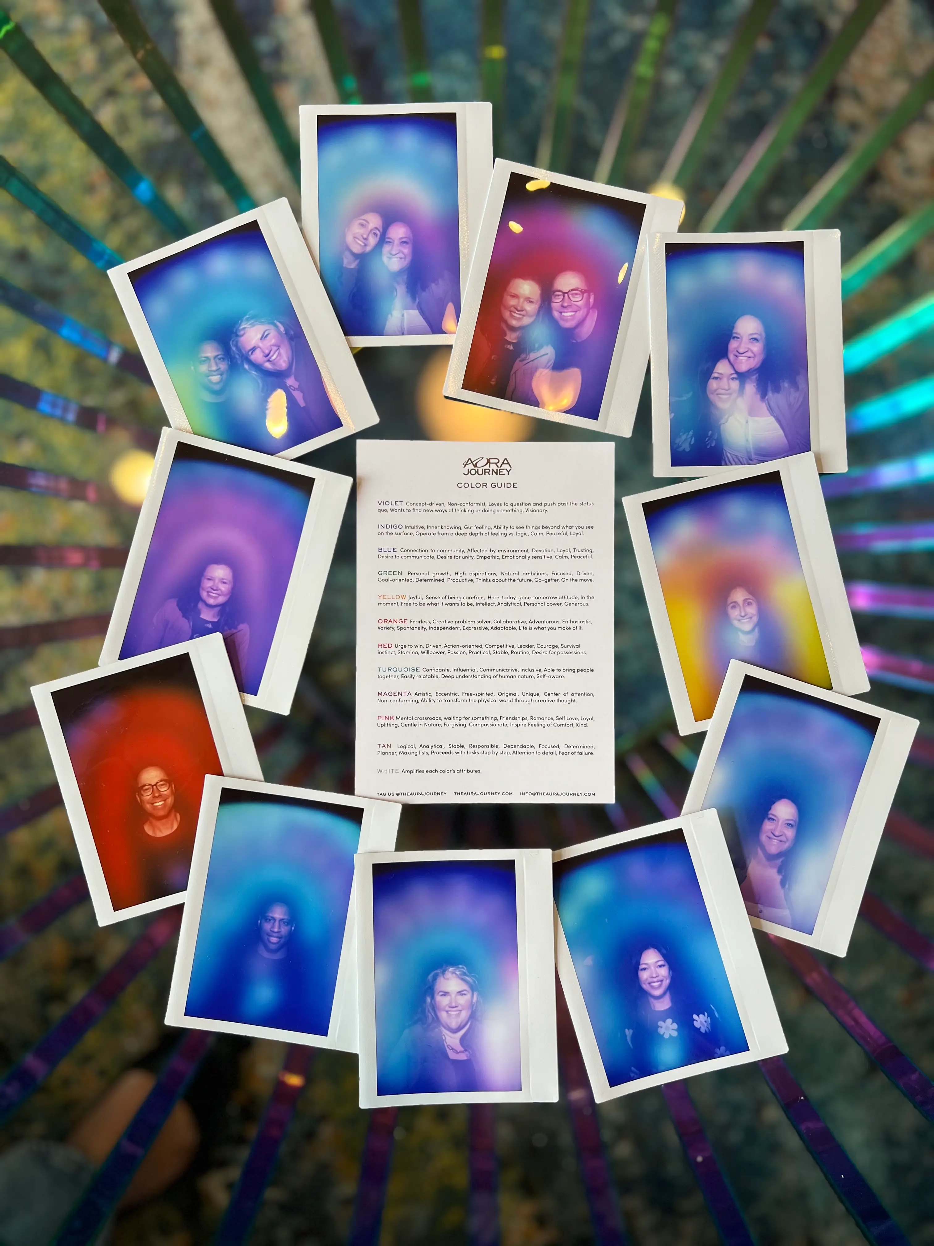 Aura photography brand activation in New York