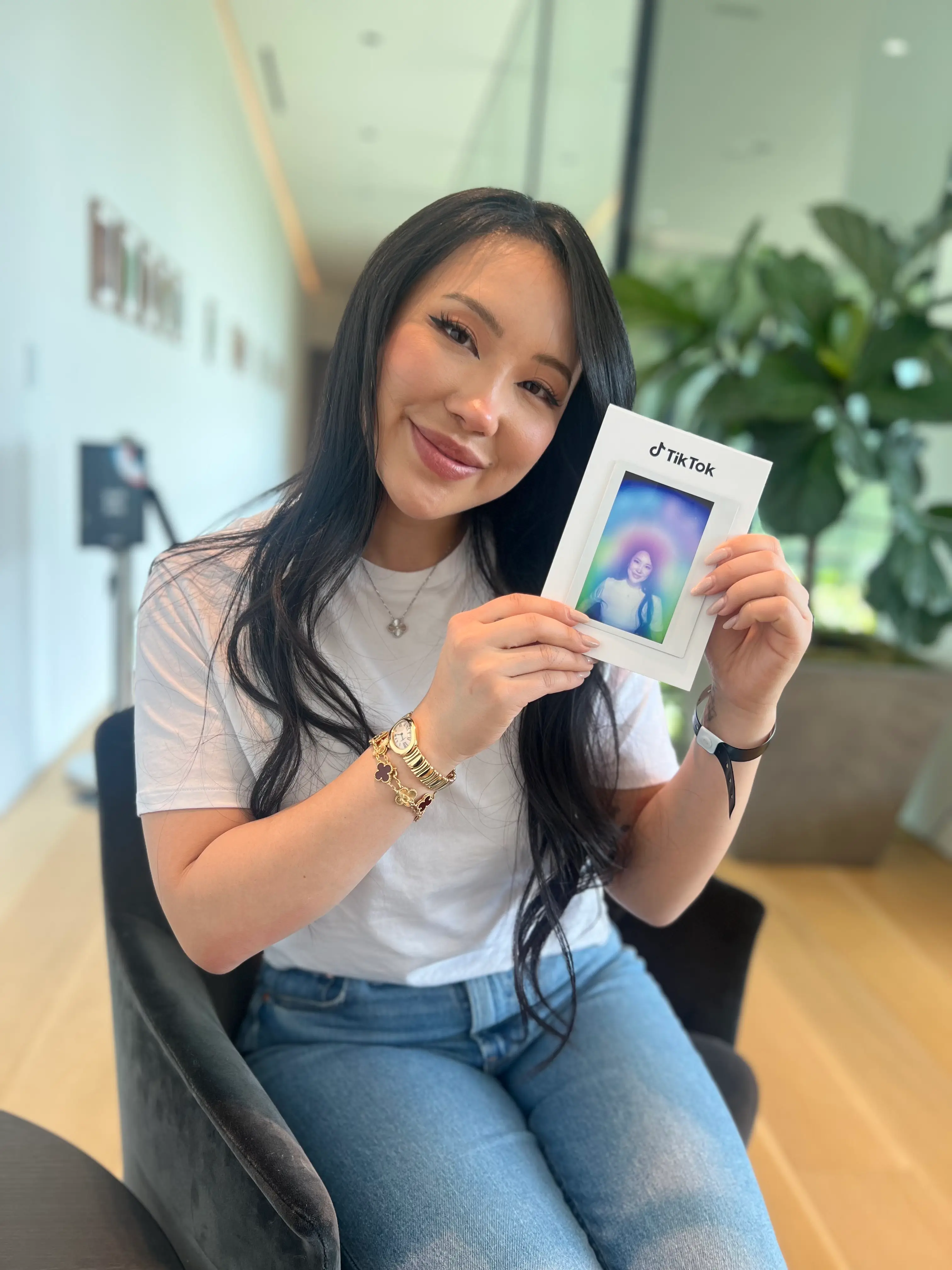 Aura camera setup ready for a branded activation in New York City