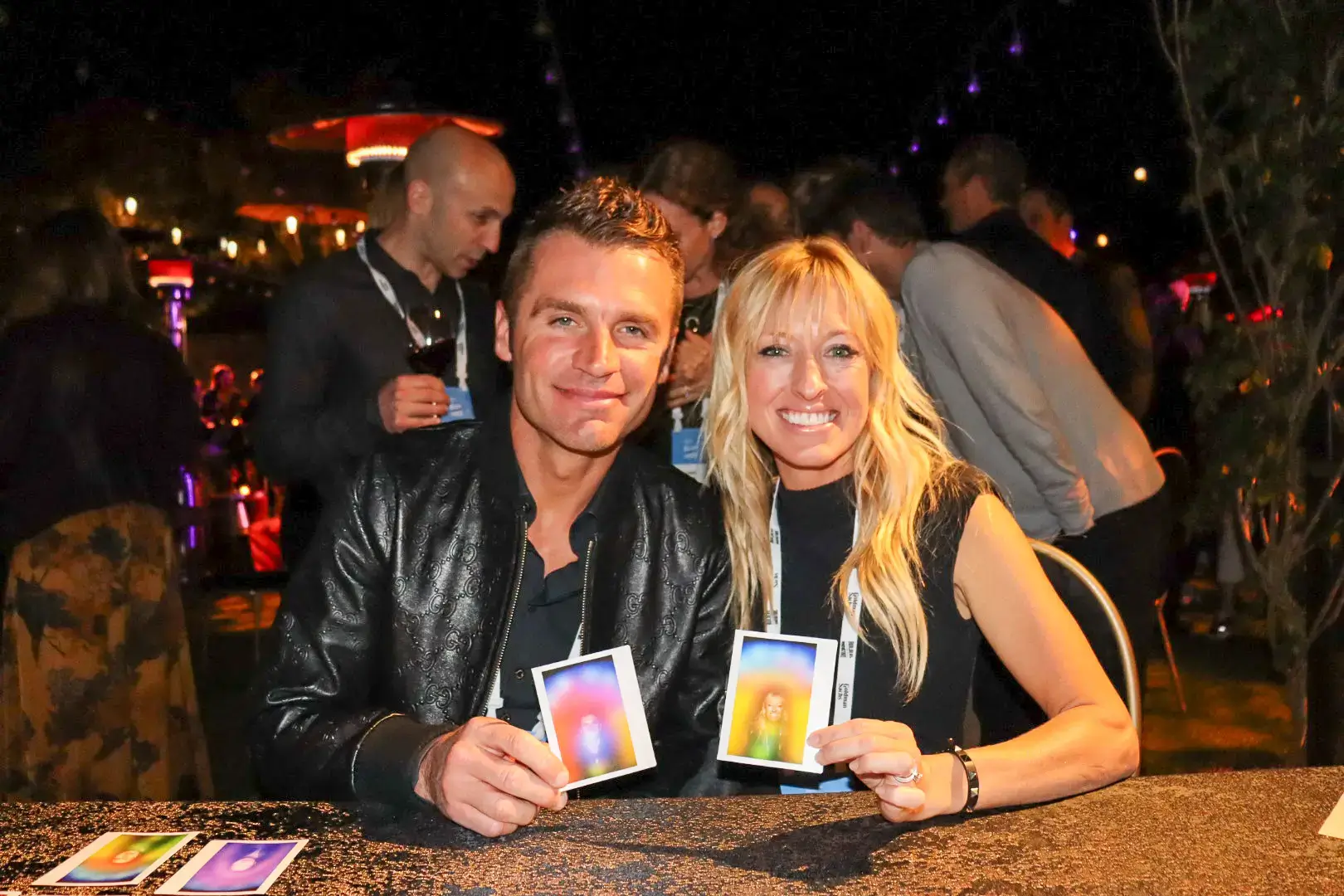 Corporate event aura photography Las Vegas convention reception