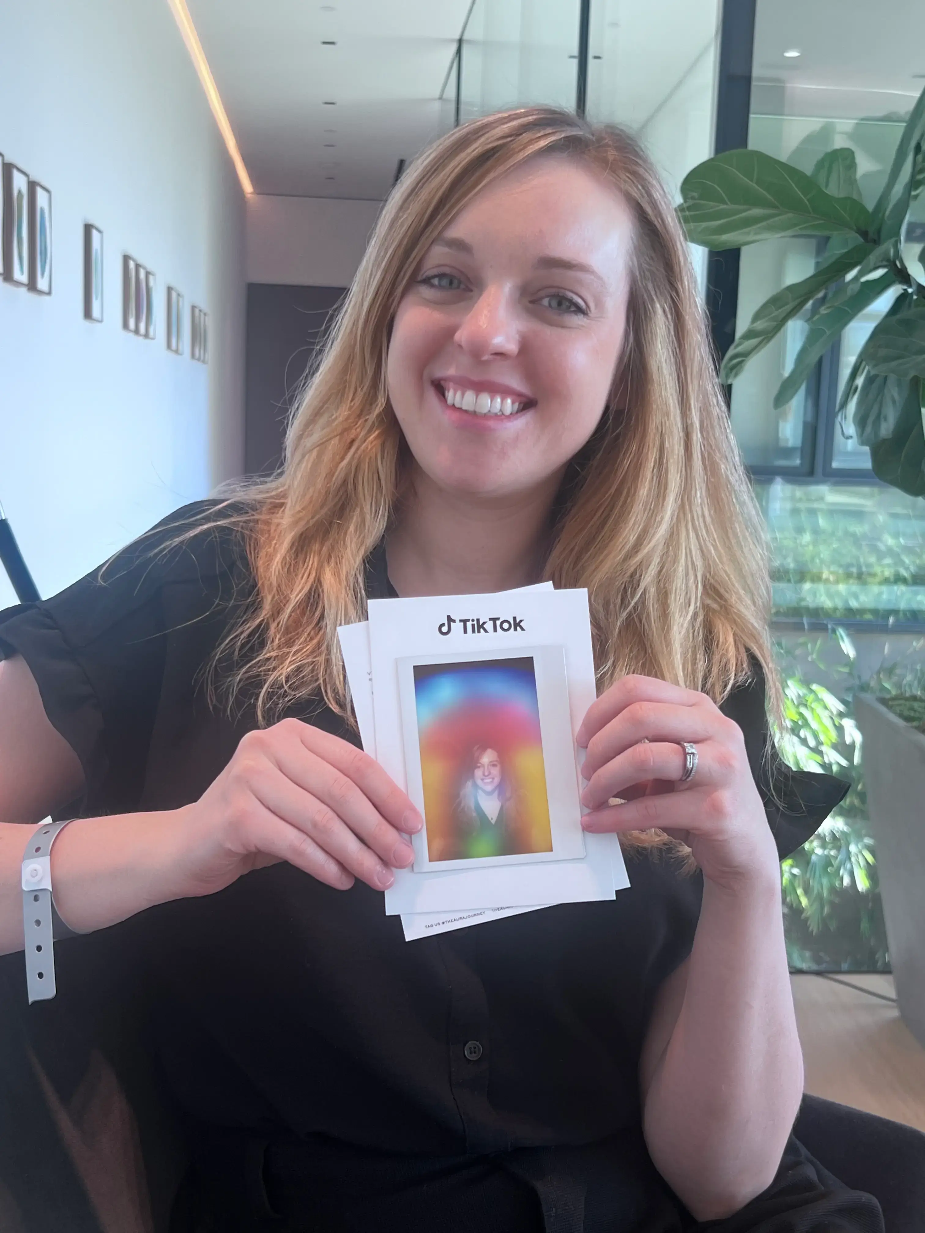 Corporate event aura photography San Francisco — biofeedback portraits at a Bay Area tech offsite